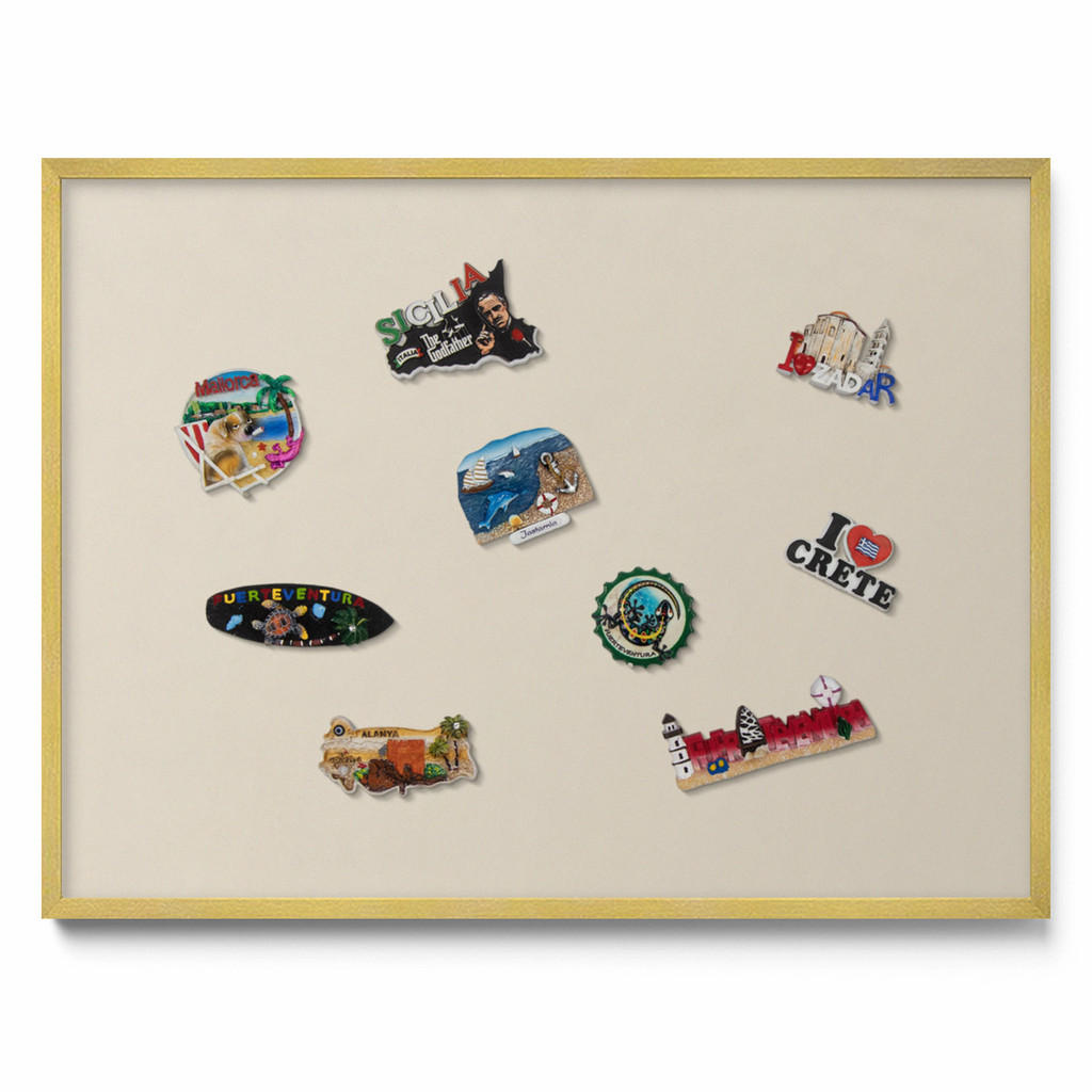 Tulup Magnettafel, Trüffeleiche, Metall, Rechteckig, 80x60x0.4 cm, Dekoration, Magnettafeln & Pinnwände Tulup Magnettafel, Trüffeleiche, Metall, Rechteckig, 80x60x0.4 cm, Dekoration, Magnettafeln & Pinnwände von TULUP