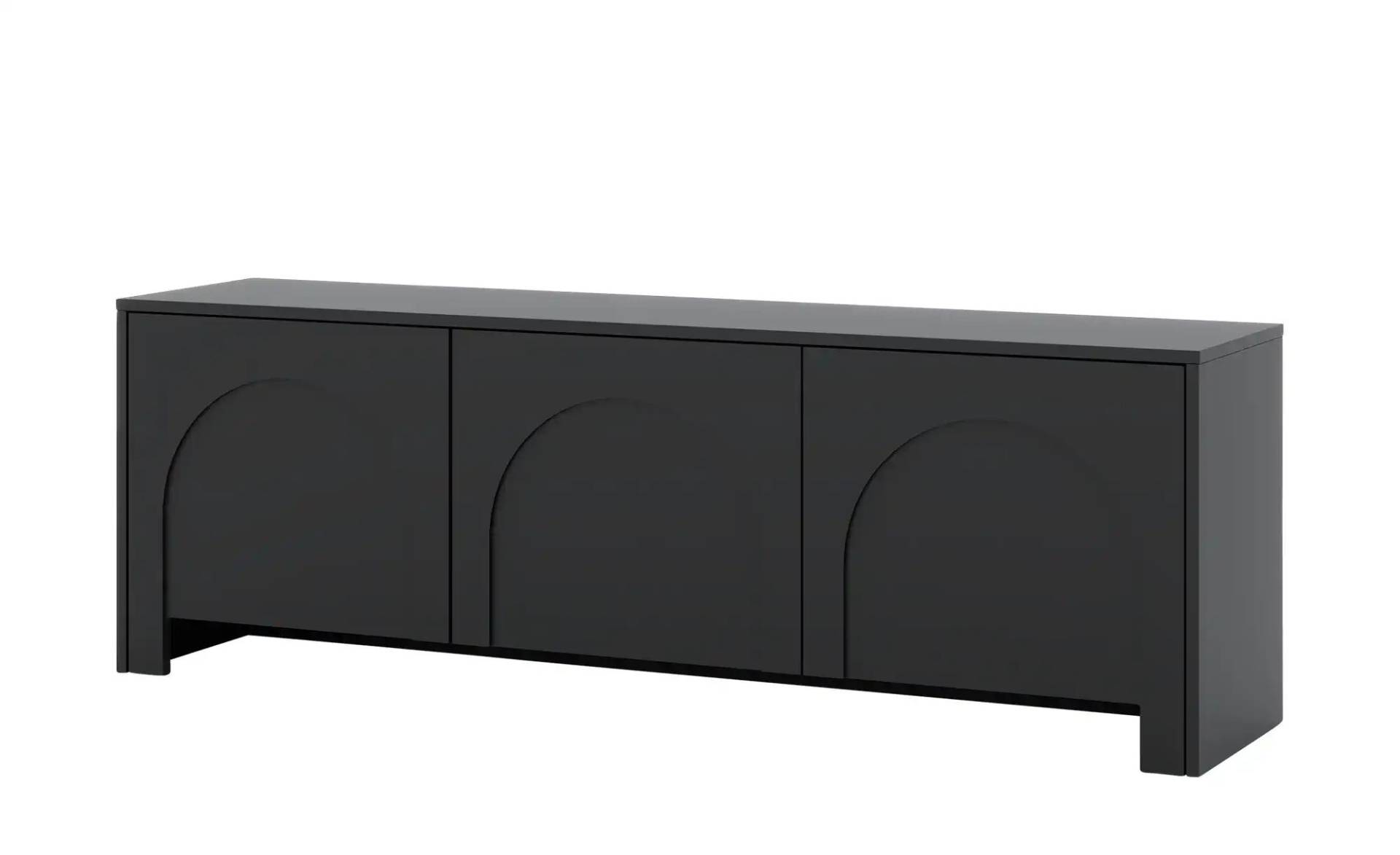 TV-Lowboard  Arsoli ¦ schwarz ¦ Maße (cm): B: 150 H: 49 T: 35.0 Kommoden & Sideboards > Lowboards - Höffner