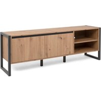 TV-Lowboard DENVER 54 von Finori Artisan Oak / Anthrazit