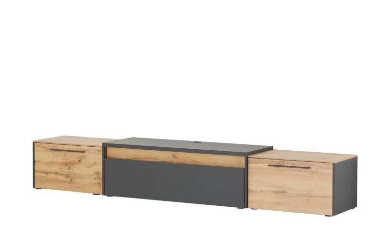 TV Lowboard  Light Line 10 ¦ grau ¦ Maße (cm): B: 276 H: 46 T: 50.0 Kommoden & Sideboards > Lowboards - Höffner