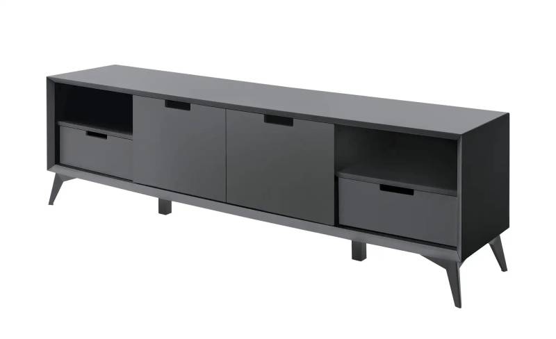 TV-Lowboard  Netro ¦ grau ¦ Maße (cm): B: 180 H: 55 T: 40.0 TV- & Media Möbel > TV-Möbel - Höffner