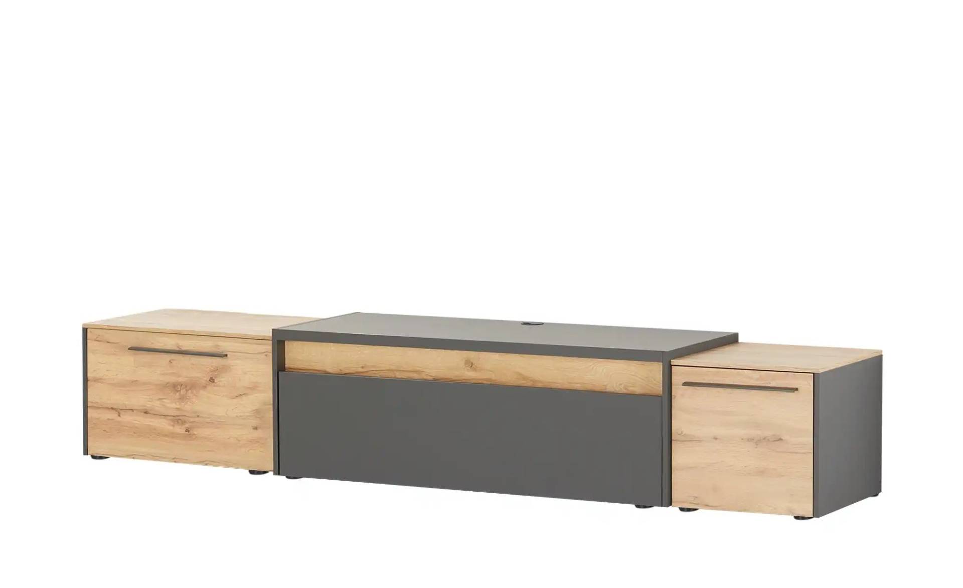 TV Lowboard   ¦ grau ¦ Maße (cm): B: 250 H: 46 T: 50.0 Kommoden & Sideboards > Lowboards - Möbel Kraft