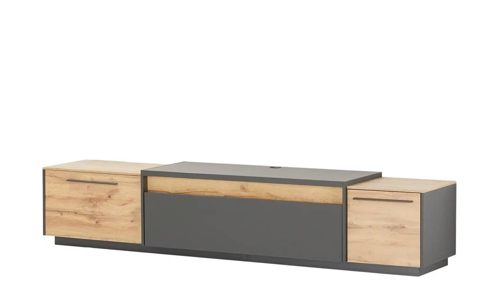 TV Lowboard   ¦ grau ¦ Maße (cm): B: 250 H: 50 T: 50.0 Kommoden & Sideboards > Lowboards - Möbel Kraft