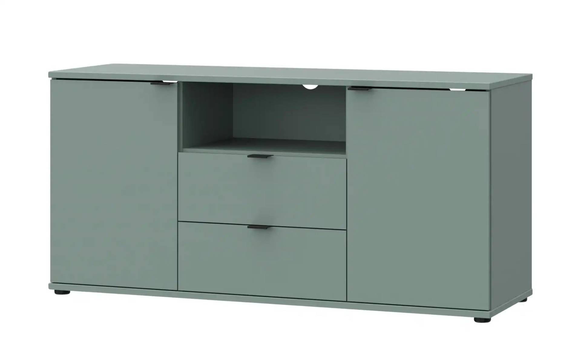 TV-Lowboard   ¦ grün ¦ Maße (cm): B: 129,8 H: 63,1 T: 41.3 Kommoden & Sideboards > Lowboards - Möbel Kraft