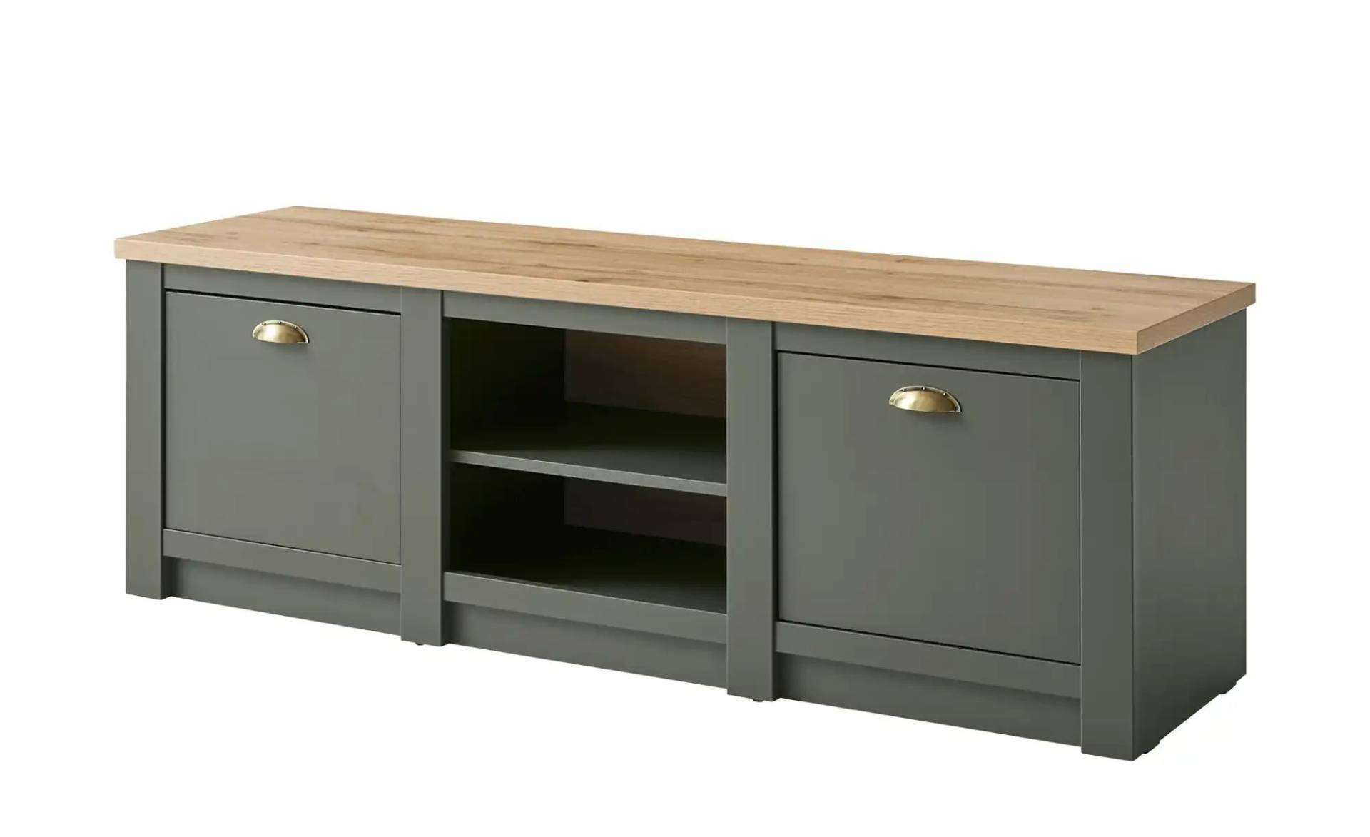 TV-Lowboard   ¦ grün ¦ Maße (cm): B: 152 H: 51 T: 45.0 Kommoden & Sideboards > Lowboards - Möbel Kraft