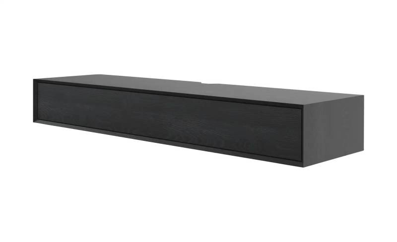 TV-Lowboard   ¦ schwarz ¦ Maße (cm): B: 160 H: 22 T: 43.0 Kommoden & Sideboards > Lowboards - Möbel Kraft