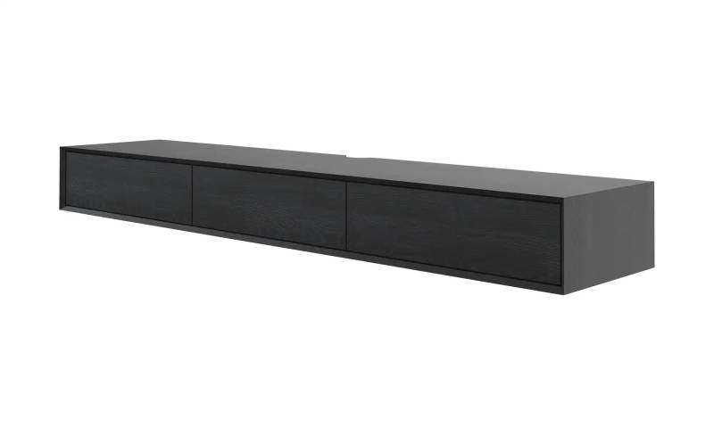TV-Lowboard   ¦ schwarz ¦ Maße (cm): B: 200 H: 22 T: 43.0 Kommoden & Sideboards > Lowboards - Möbel Kraft
