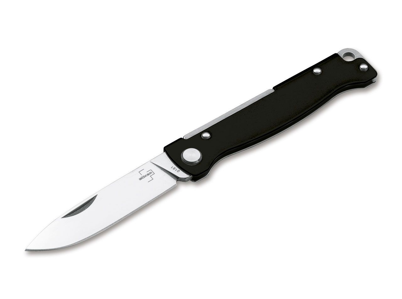 Taschenmesser Atlas Black §42a konform nicht festellbar Slipjoint von BÖKER Plus