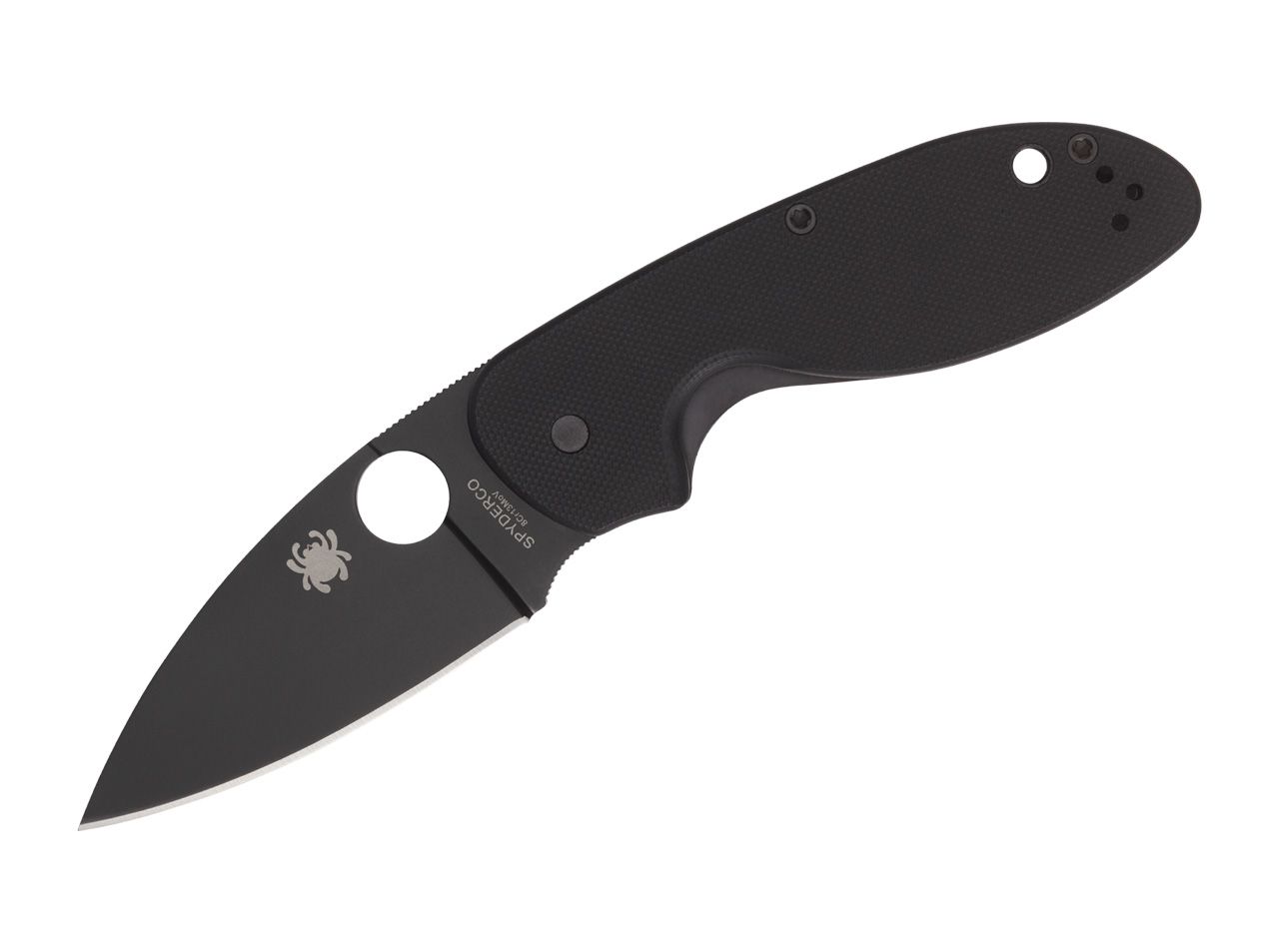 Taschenmesser Efficient Black Plain von Spyderco