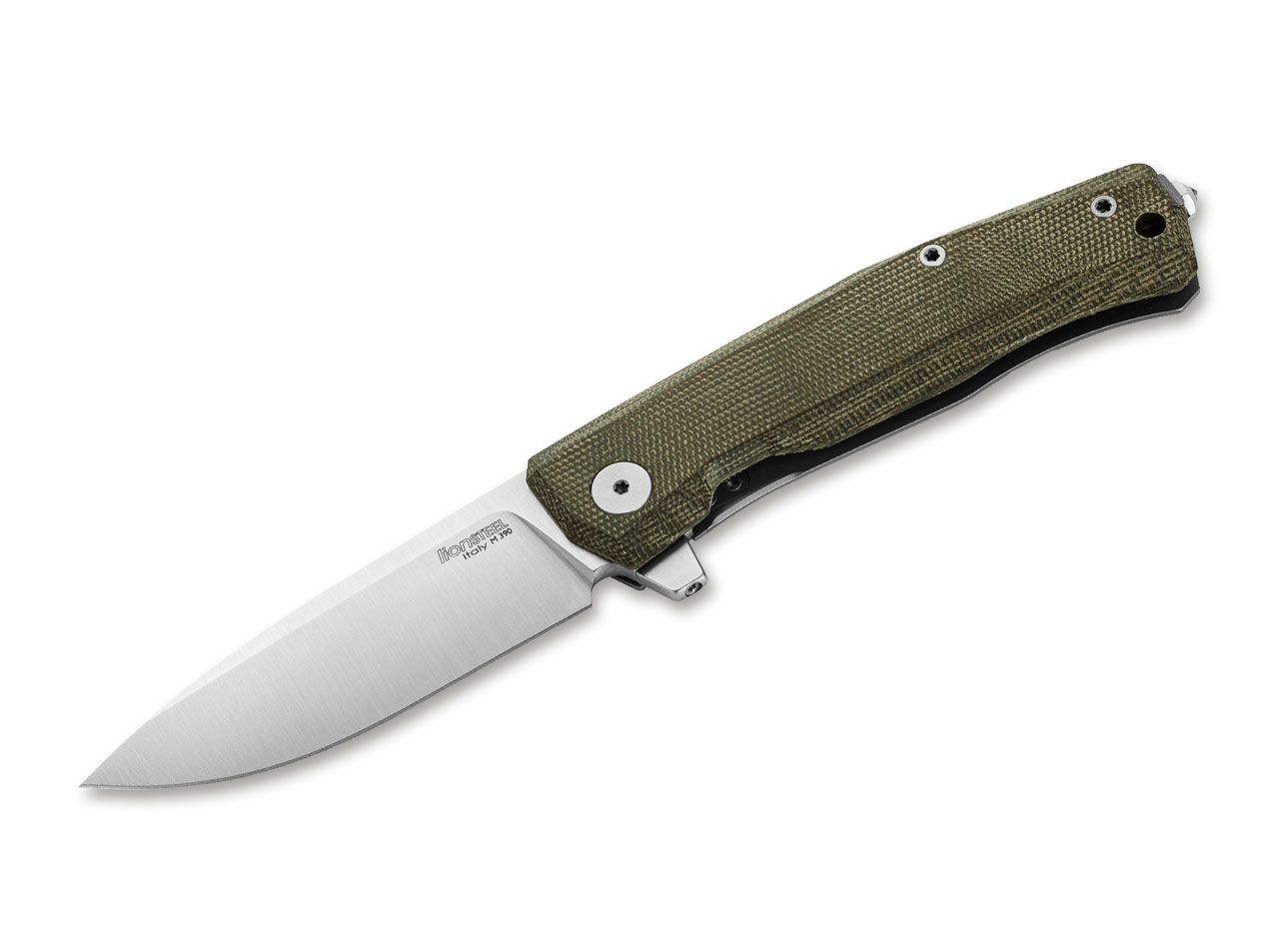 Taschenmesser Myto Micarta Green von Lionsteel