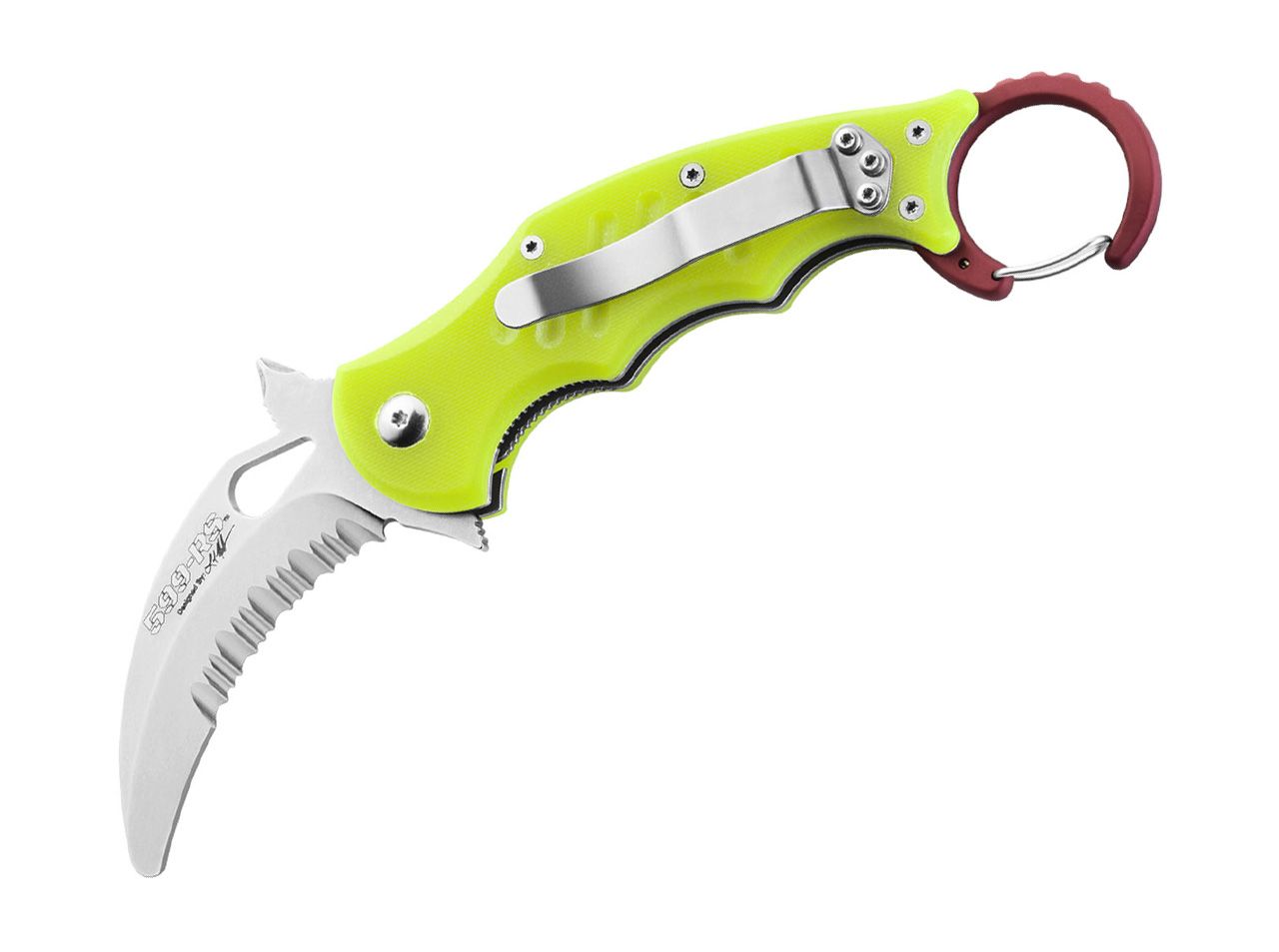 Taschenmesser Rescue Kerambit Yellow von Fox Knives