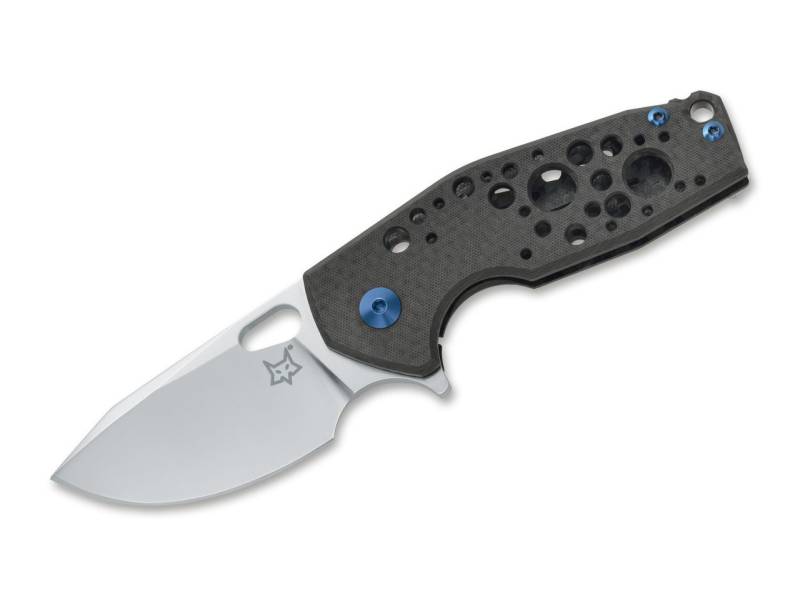 Taschenmesser Suru Carbon Blue Skinner M390 Stahl von Fox Knives