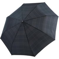 bugatti Taschenregenschirm "GRAN TURISMO, karo schwarz" von Bugatti