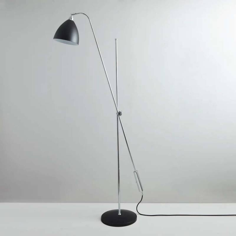 Task Overreach Stehleuchte, H: 210 - 250 cm, Schwarz
