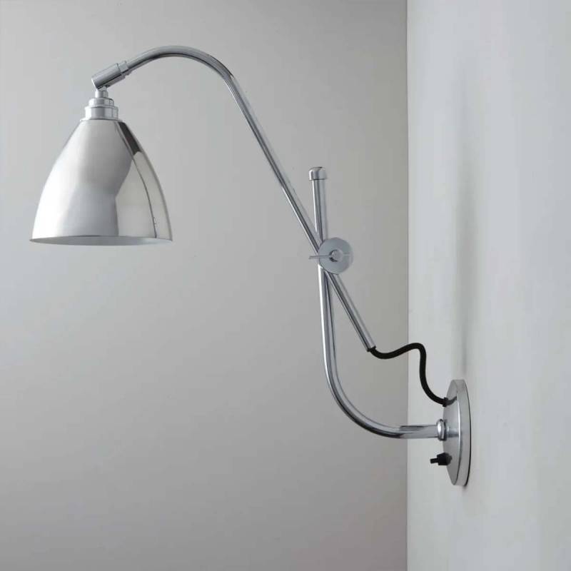 Task Wall Wandleuchte, Ø: 16 cm, Aluminium poliert