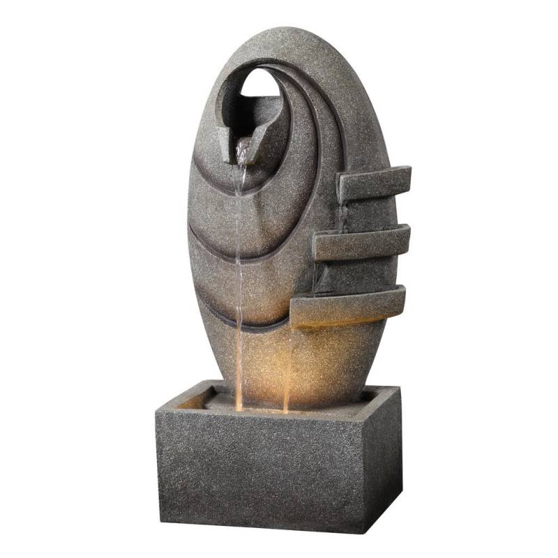 Teamson Home GARTENBRUNNEN Grau