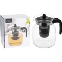 Teekanne 1500ml C80652130 transparent / schwarz