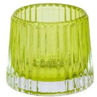 Teelicht 3er Set 8x7cm Gelb SUMMER von Werner Voss