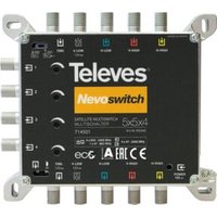 Televes Multischalter 5 in 4 Guß NEVO recpower kask. MS54C von unex