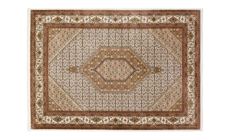 Teppich  Aleyna Bidjar ¦ beige ¦ Synthetische Fasern ¦ Maße (cm): B: 140 H: 0,6 Teppiche > Orientteppiche - Höffner