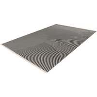 Teppich ELIF ELI 402 grey ca. 80x150 cm von Lalee Grau, Beige