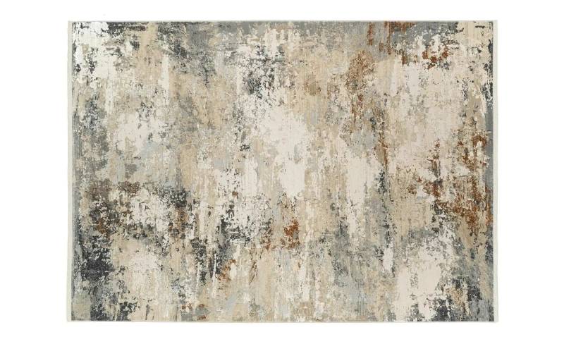 Webteppich  Flair Biel ¦ beige ¦ Viskose ¦ Maße (cm): B: 200 H: 0,9 Teppiche > Wohnteppiche - Höffner