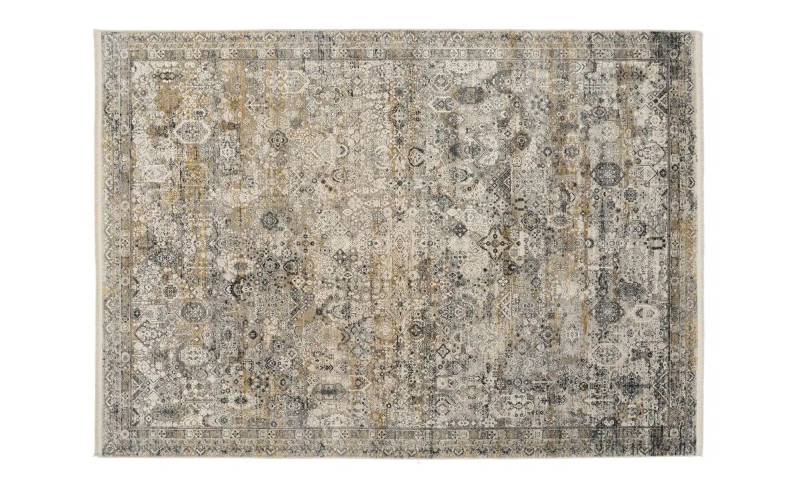 Teppich   ¦ grau ¦ Viskose ¦ Maße (cm): B: 80 H: 0,8 Teppiche > Wohnteppiche - Höffner