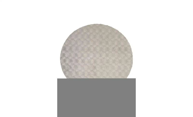 Teppich   ¦ grau ¦ Synthetische Fasern ¦ Maße (cm): B: 120 H: 3  Ø: 120 Teppiche > Wohnteppiche - Höffner