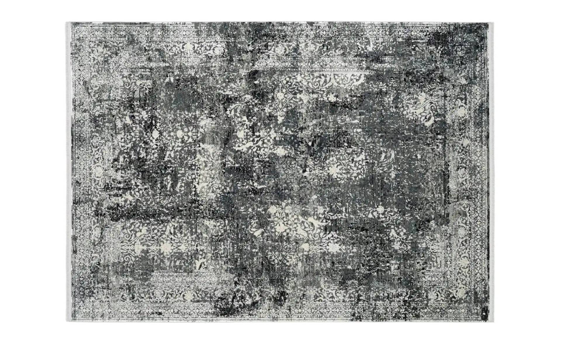 meinTeppich Teppich  Palermo ¦ grau ¦ Synthetische Fasern ¦ Maße (cm): B: 200 H: 0,8 Teppiche > Wohnteppiche - Möbel Kraft