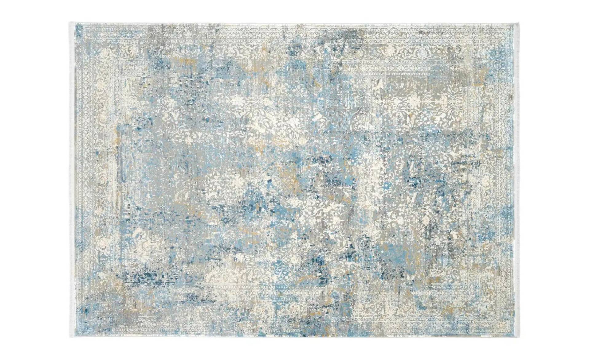 meinTeppich Teppich  Palermo ¦ grau ¦ Synthetische Fasern ¦ Maße (cm): B: 240 H: 0,8 Teppiche > Wohnteppiche - Höffner