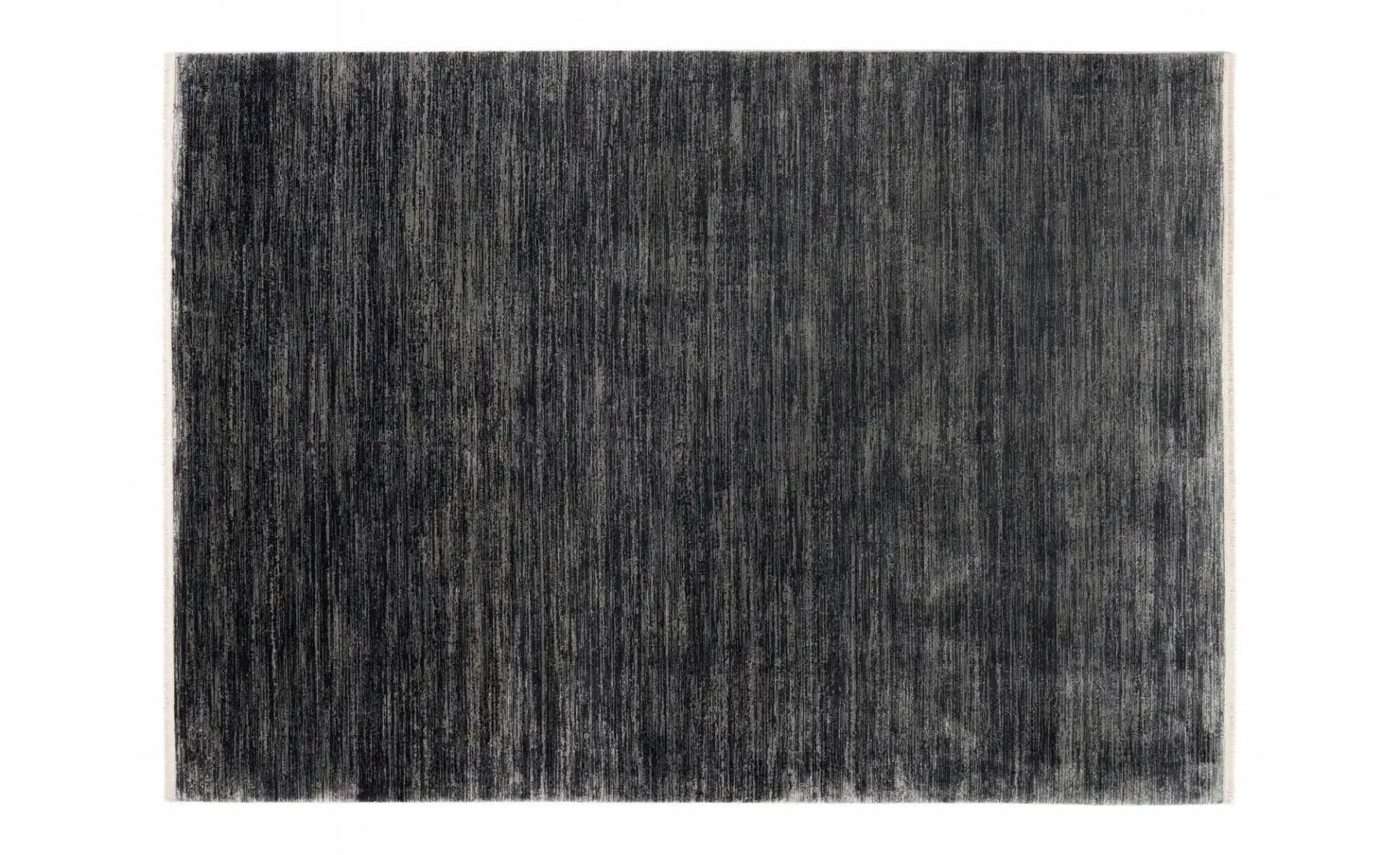 Teppich   ¦ grau ¦ Viskose ¦ Maße (cm): B: 200 H: 0,8 Teppiche > Wohnteppiche - Möbel Kraft
