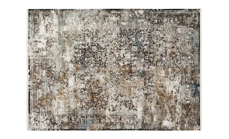 Teppich   ¦ grau ¦ Viskose ¦ Maße (cm): B: 240 H: 0,8 Teppiche > Wohnteppiche - Möbel Kraft