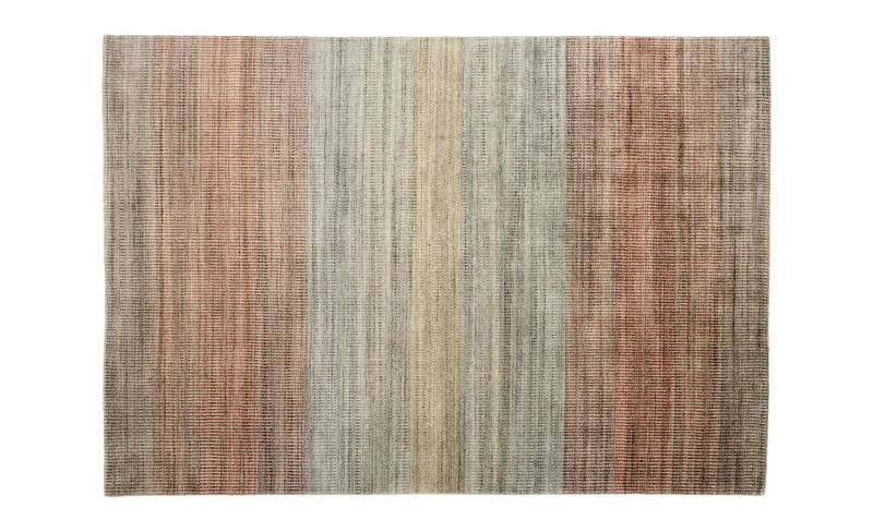 Teppich   ¦ grau ¦ Wolle ¦ Maße (cm): B: 120 H: 0,7 Teppiche > Wohnteppiche - Höffner