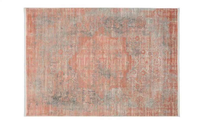 Webteppich  Color Creek ¦ rot ¦ Viskose ¦ Maße (cm): B: 67 H: 0,8 Teppiche > Wohnteppiche - Höffner