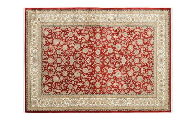 Teppich  Aleyna ¦ rot ¦ Viskose ¦ Maße (cm): B: 240 H: 0,6 Teppiche > Wohnteppiche > Orient-Teppiche - Möbel Kraft