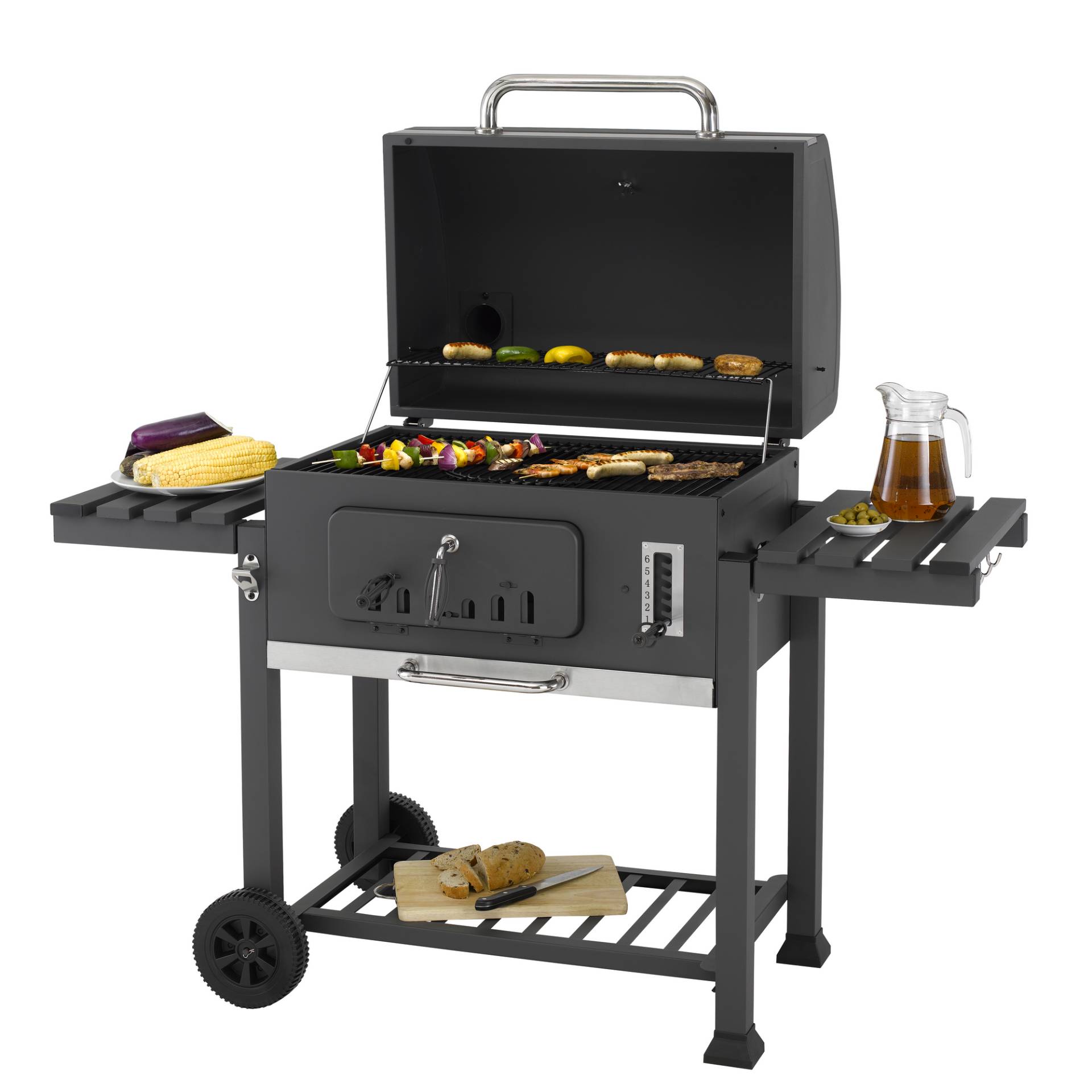 Tepro Holzkohlegrill 'Toronto XXL 2019' 152 x 137 x 73 cm