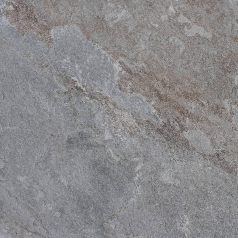 Terrassenplatte Feinsteinzeug Arizona Grau 100 cm x 100 cm von Eurostone