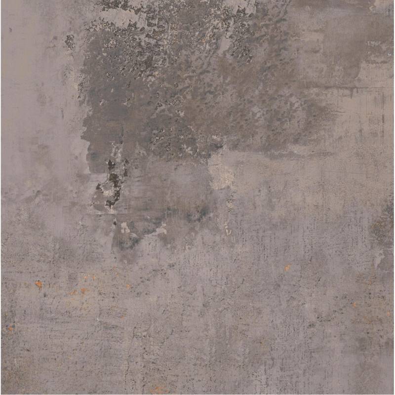 Terrassenplatte Feinsteinzeug Metallic Rusty Glasiert Matt 100 cm x 100 cm von Eurostone