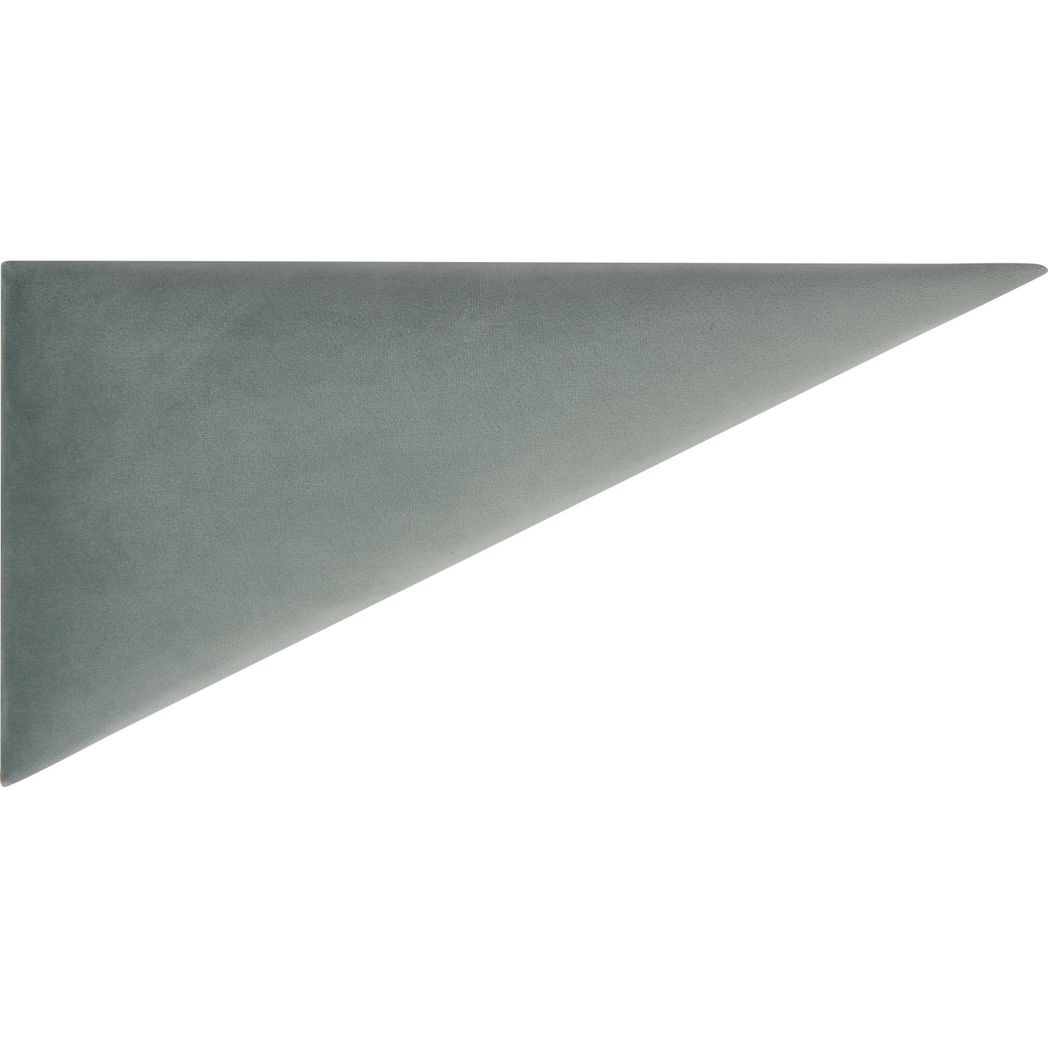 Wandkissen Dreieck 15 cm x 30 cm Mint Samt von -