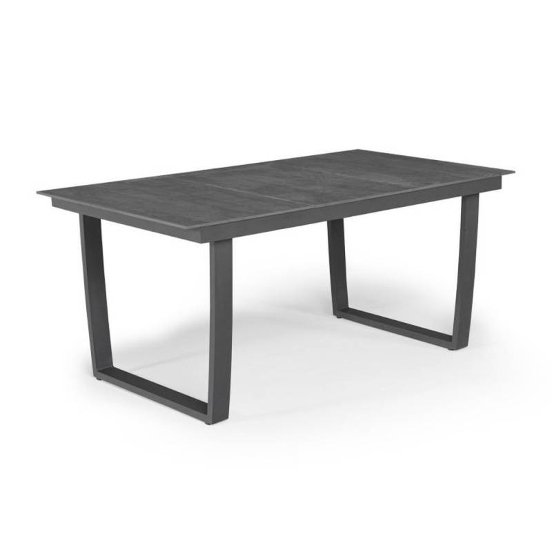 Tierra Outdoor GARTENTISCH Anthrazit, Braun