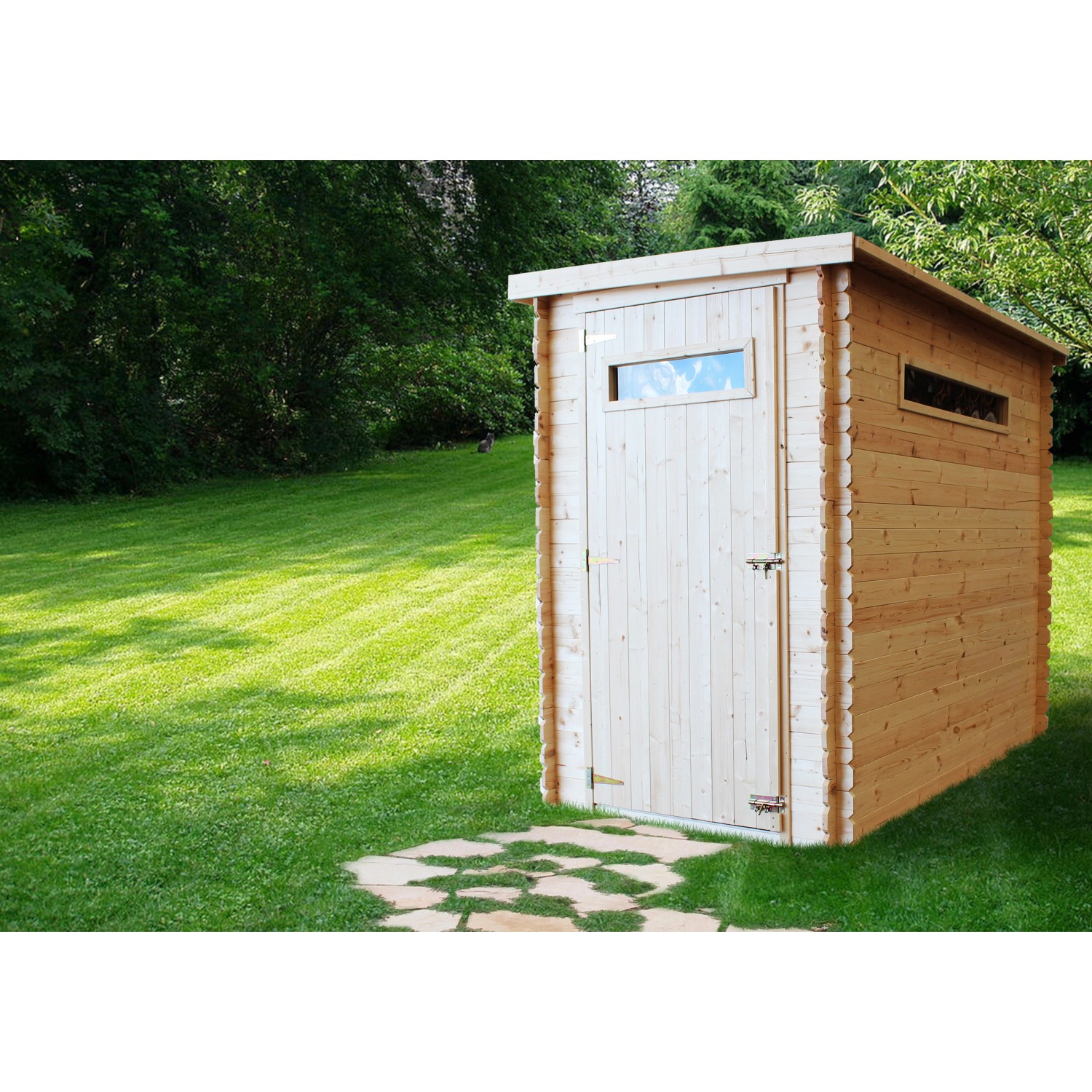 Timbela Gartenhaus Holz M306A 2,63 m² von Timbela