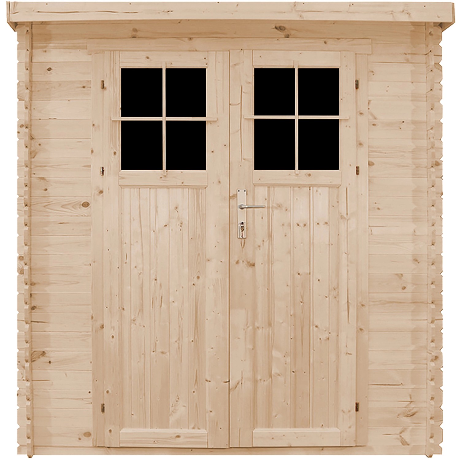 Timbela Gartenhaus/Gerätehaus Holz M310F 2,63 m² mit abschließbarer Tür von Timbela