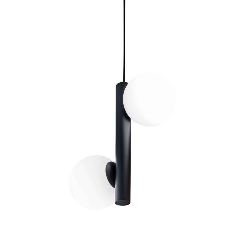 Tin-Tin S1 Pendelleuchte, H: 35 cm, B: 30 cm, Weiß