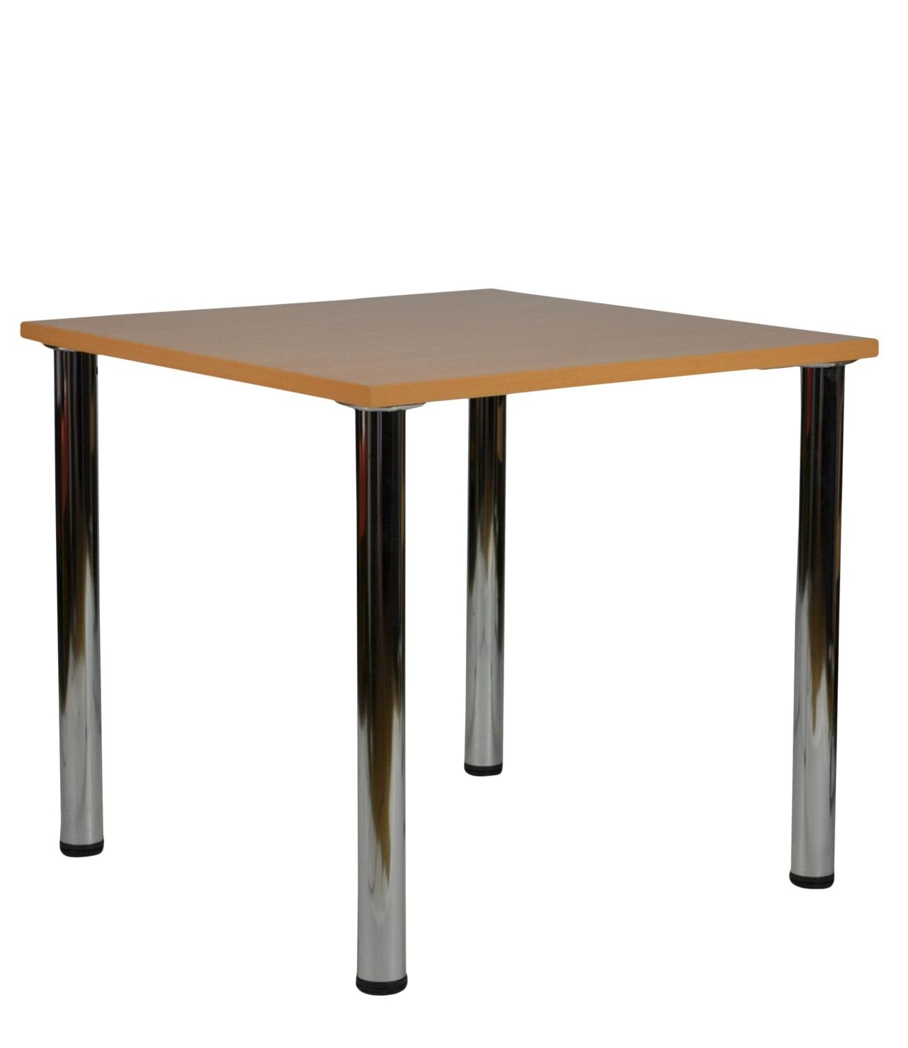 Tisch mit Metallbeinen Rollstuhl unterfahrbar