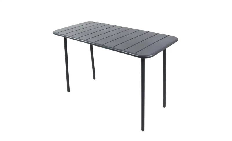 Tisch   ¦ schwarz ¦ Maße (cm): B: 110 H: 72 Garten > Gartenmöbel > Gartentische - Möbel Kraft