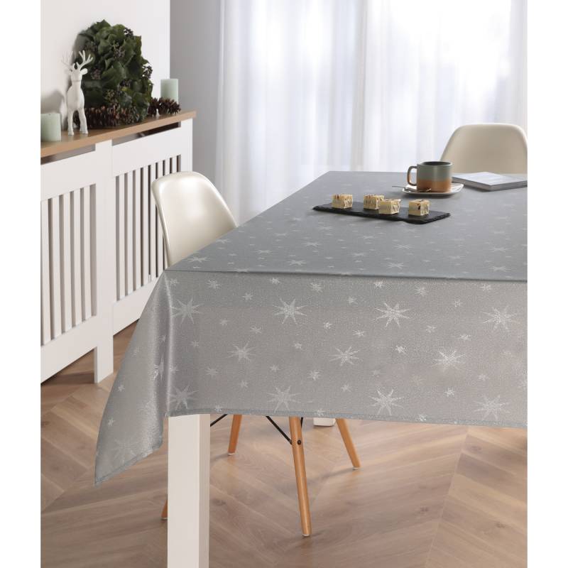 Peyer-Syntex Tischdecke 'Stellato' silbergrau/silber 220 x 140 cm Peyer-Syntex Tischdecke 'Stellato' silbergrau/silber 220 x 140 cm von Peyer-Syntex