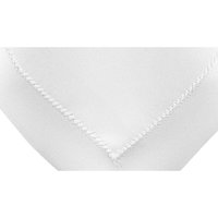 Tischdecke mit Hohlsaum weiß 140x220 Elegant