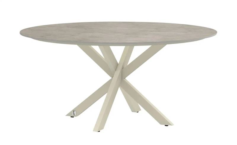 JOOP! JOOP! Tischgestell  Cross Round ¦ creme ¦ Maße (cm): B: 140 H: 73 Garten > Gartenmöbel > Gartentische - Möbel Kraft