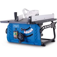 Tischkreissäge HS210 Scheppach - 70 mm Schnitthöhe | 1500W 230V | Tischgröße 500 x 445 mm | Ø210 mm Sägeblatt | inkl. Querschneidlehre & Längsanschlag von Scheppach