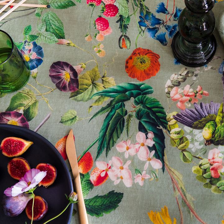 Tischläufer 'Bouquet du Soleil Sauge' von Garnier_Thiebaut